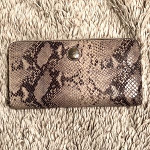 COACH Python Wallet